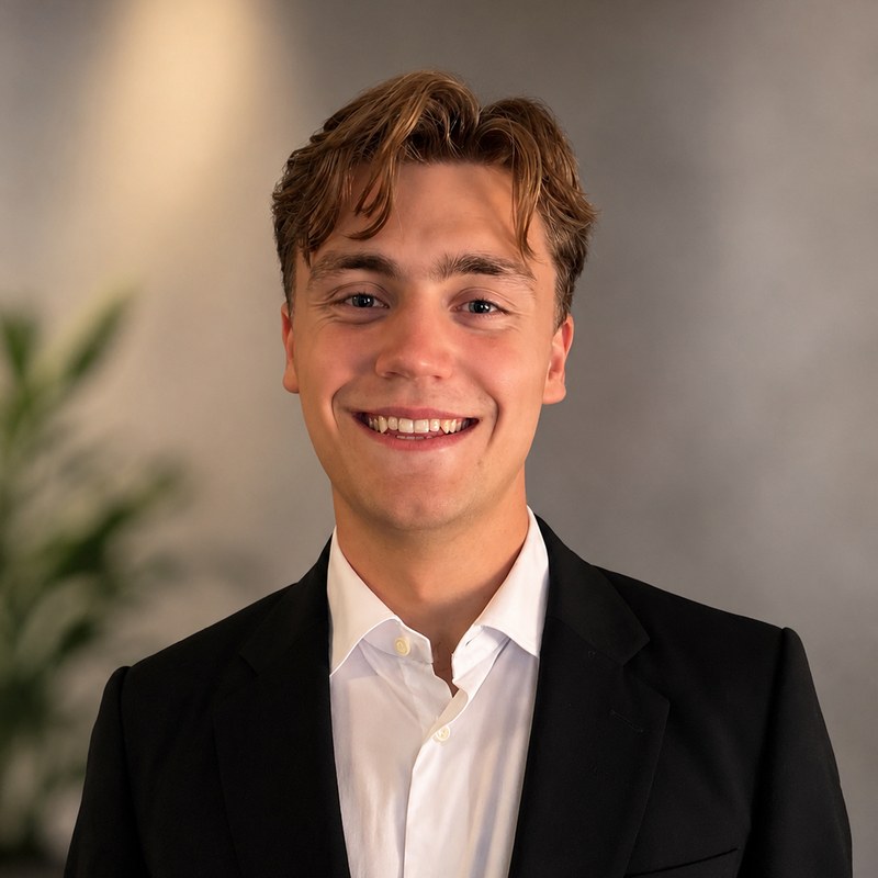Porträtt av Filip Bergelin