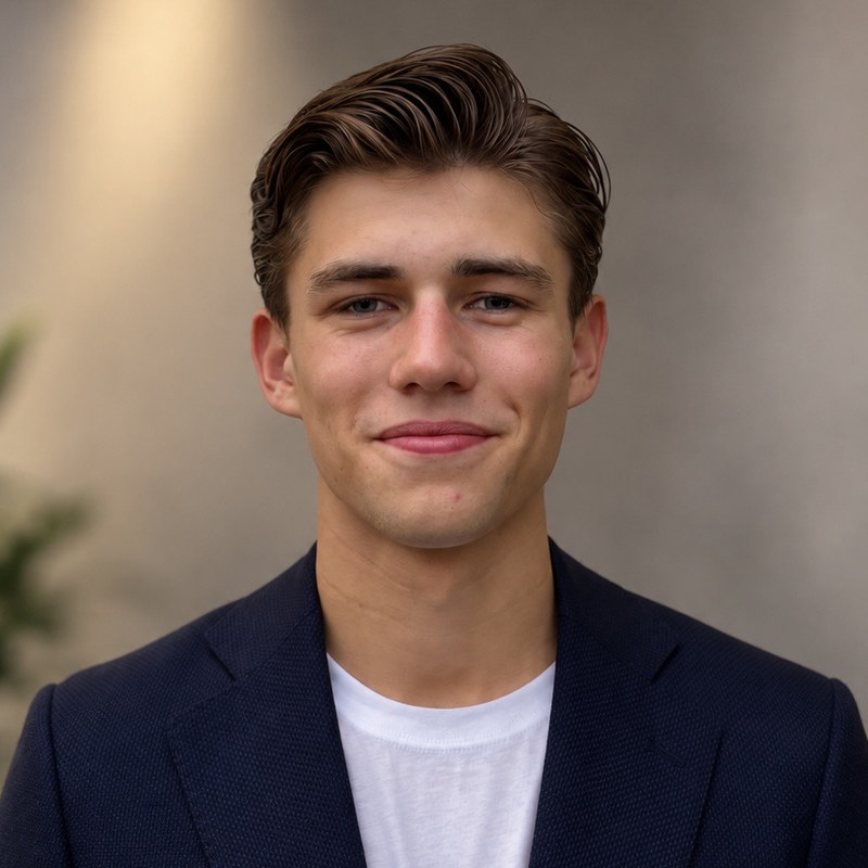 Porträtt av Hugo Jonsson
